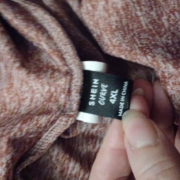 4/$80 Burgundy Mulvari Marled Leggings - Size 4XL (US20) - Picture 7 of 9